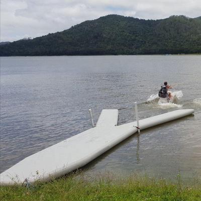 China PVC Factory New Y Station 2022 Customization Inflatable Pontoon Dock Deck For Boat And Jet Ski for sale