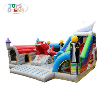 China Vinyl Customized Inflatable Children's Slide Bouncing Amusement Park For Sale for sale