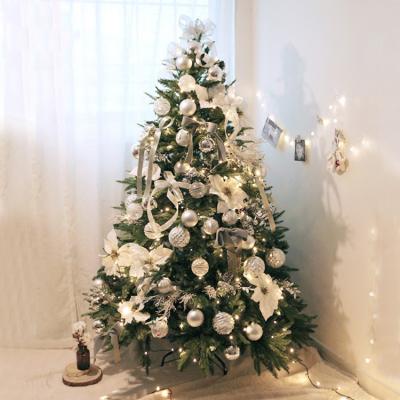 China 1.5 Pack Christmas Tree Decoration Christmas Tree /1.8/2.1/2.4/3m Home Family LED Christmas Tree for sale