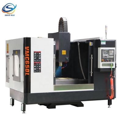 Cina Vertical CNC milling machine center VMC650 BT50 spindle in cnc machine center in vendita