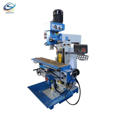 China ZX7550CW Drilling Milling Machine price with 2axis 3axis Digital Display DRO for sale