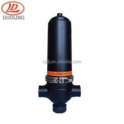 China Fluid Filter Auto Smooth 20 Micron Water Filter For Suction Irrigation for sale