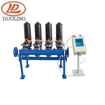 China Plastic Water Saving Backwash Disc Units Automatic Seawater Filter For Desalination for sale