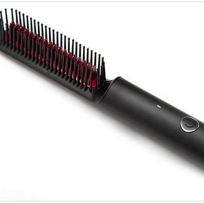 China Hot Cheap Custom Electric Ceramic Straight Comb Hair Straightener Waterproof Comb for sale