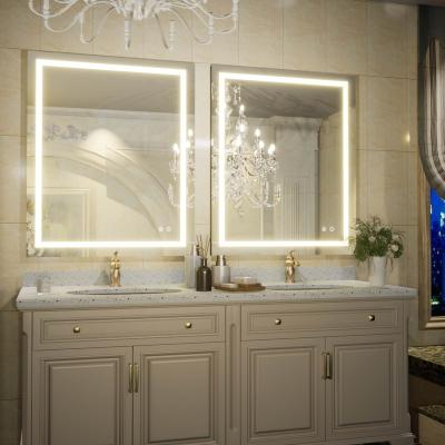 China New Design Bright Smart Led Mirror Bathroom Vanity Lead Bath Mirrors With Light for sale