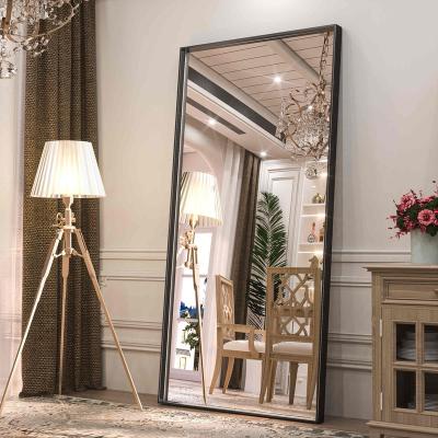 China Modern High Quality Cooper Free Wall Decor Full Wrap Mirrors Custom Mirror Frame for sale