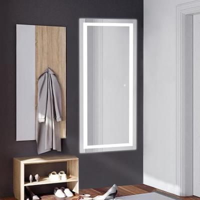 China Full Mirror Smart Bathroom Mirrors Modern Led Backlit Wall LED Dressing Room Mirror With Light for sale