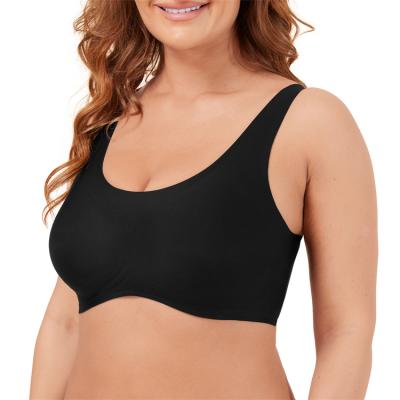 China New Arrivals Antibacterial Antibacterial Women Fitness Lift Up Seamless Chest Plus Size Bra for sale