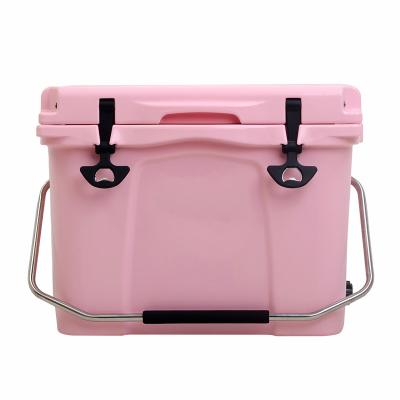 China Hot Selling 2023 Waterproof YETl Cooler Ice Chest Cooler Box 20L Insulated LLDPE+PU Ice Cooler Camping Box for sale