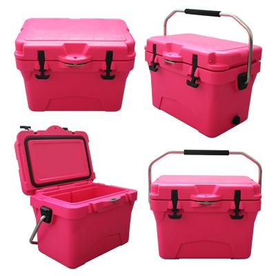 China 2023 YETl 20QT waterproof multifunctional camping cooler box portable rotomolded hard cooler box for fishing for sale