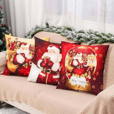 China Factory 40x40cm Sublimation Tile Polyester Pillow Case Advertising Folded Cushion Covers Home Decorative for sale