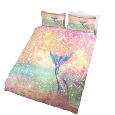 China New Cartoon 3d Style Bed Sheet Luxury Bedding Set King Size Folded Duvet Cover Set Latest Bedsheet Design For Girls Living Room for sale