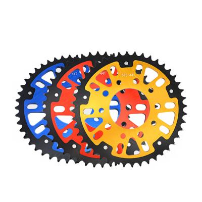 China Motorcycle CG150 Retrofit Aluminum Sprocket Motorcycle Rear Sprockets For Motorcycle for sale