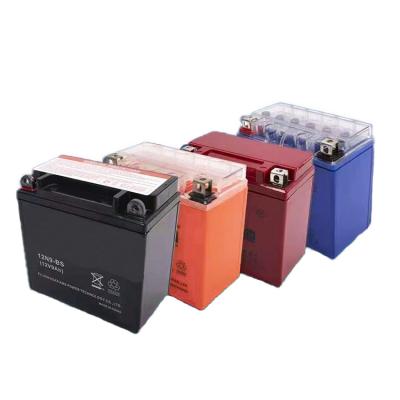 China Motorcycle start power battery factory wholesale 12v 9ah ytx9l-bs lead acid battery motorbike battery for sale