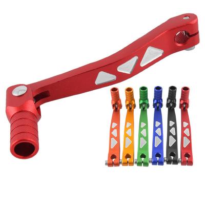 China Motorcycle Universal Motorcycle Off-Road Shift Lever Aluminum Alloy Motorcycle Gear Shift Lever Universal Parts for sale