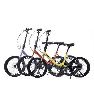 China Tour Road Bikes Cheap 20 Inch Folding Bike Mini Folding Bicycle Aluminum Frame For Sale for sale