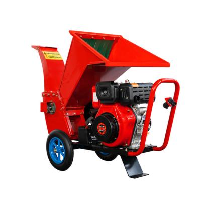 China Electric Wood Chipper Wood Shredder Crushing For Forestry Machinery 15hp Wood Shredder Tree Branch Wood Cutting Machine for sale