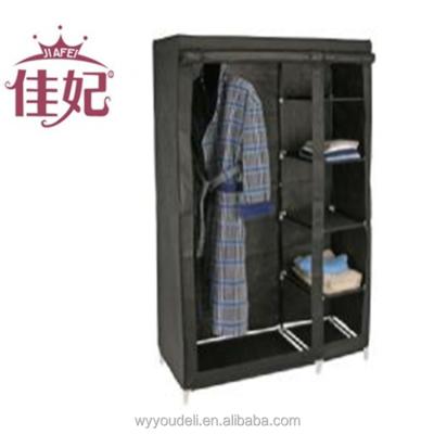 China Simple Mordern Assemble Wardrobe Cloth Folding Cabinet Cloth Furniture Wardrobe for sale