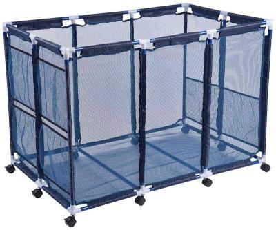 China Pool Floats Modern Blue Pool Storage Bin - Extra Large | Mesh Basket Organizer For Your Perfect Contemporary Nylon for sale