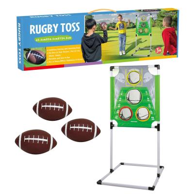 China Hot Sale Rugby Target Outdoor Sports Toys Kids Rugby Ball Throwing Training Toys 67 x 6.5 x 20 (cm) for sale