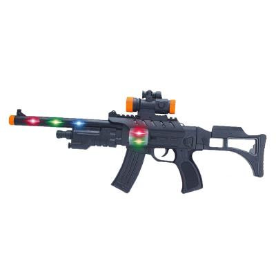 China Gun Toy In Stock Glowing Toy Gun With Music Kid Toy Launches Electric Toys for sale