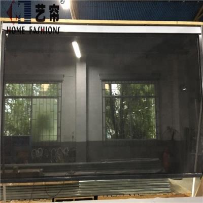 China Traditional Windproof Motorized Exterior Roller Blinds With Side Track for sale