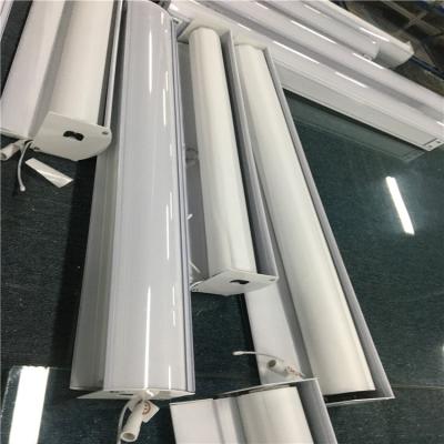 China Traditional Intelligent Control Polyester Tubular Triple Layers Valance Shangrila Blinds for sale