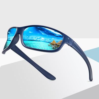 China Sports Sunglasses Wholesale Customized TR90 Frame Cycle Sunglasses Sport Polarized for sale