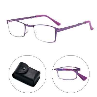 China 2020 New AC Hot Sale Latest Fashion Glasses Frame Metal Folding High Quality Reading Glasses for sale