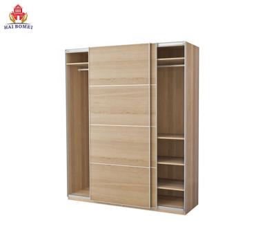 China Customized small modern wood adjustable bedroom fabric wardrobe s wallcloset for sale