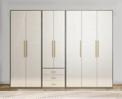 China Customized Bedroom Use Closet Swing Door Space Saving Customized Modular Wardrobes for sale