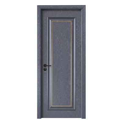 China Modern Sound Proof Doors Home Interior Modern Room Plywood Wooden Door Manufacturer Design for sale