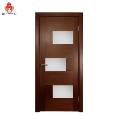 China Swing Style American Standard Solid Wood House Doors for sale