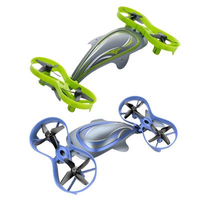 China Follow Me 3-in-1Triphibian Quadcopter Water Drone Ground-to-Air Remote Control Toy For Kids 360 White Rotation 2.4ghz 8 Minutes 4 Channels for sale