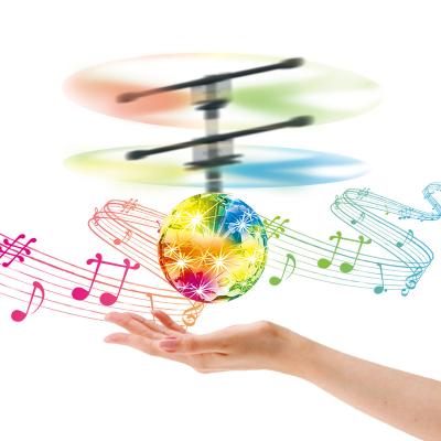 China Follow Me RC Flying Ball Kids Toys Hand Control Infrared Induction Flying Helicopter Christmas Toy for Children for sale