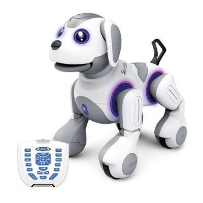 China Follow Me Newest Voice Interaction Robot Dog Story Contact Smart Artificial Programmable Dancing Cute Talking Robot Toys for sale