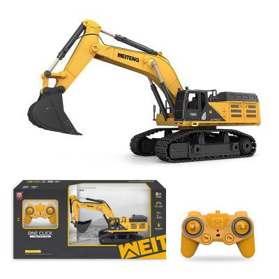 China Follow Me Wholesale Remote Control Car For Kids Truck Crawler Excavator Engineering Vehicle for sale