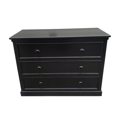 China Eco-Friendly Hamptons Chest Of Drawers Black Hamptons Chest Of Drawers Black for sale