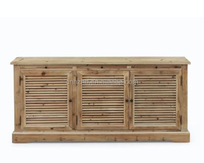 China Vintage Solid Wood Industrial Reclaimed Wood Storage Cabinet for sale