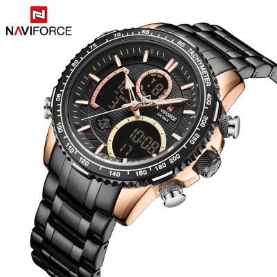 China Best brand custom brand automatic date classic men's watch stainless steel strap stocking sports naviforce luminous watches for men for sale