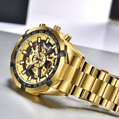 China 2022 Hot Selling Mens Water Resistant WLISTH Watches Stainless Steel Luxury Mechanical Band Automatic Watches Wholesale for sale