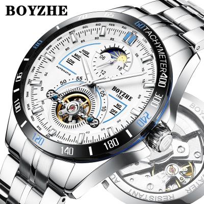 China KINYUED Factory White Dial Automatic Man Watch Mechanical Watches WL019-2G Date Automatic Date For Men for sale