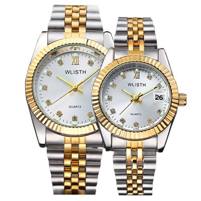 China Factory Wholesale Reloj Couples Watches Date WLISTH Watch Automatic Luxury Custom Women Wristwatches For Lovers for sale