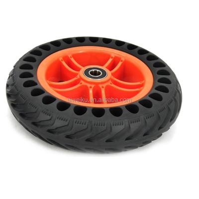 China Electric scooters 200x50 8x2 solid tire inch solid tire with plastic hub 200*50 for solid honeycomb wheel for electric scooter accessories for sale