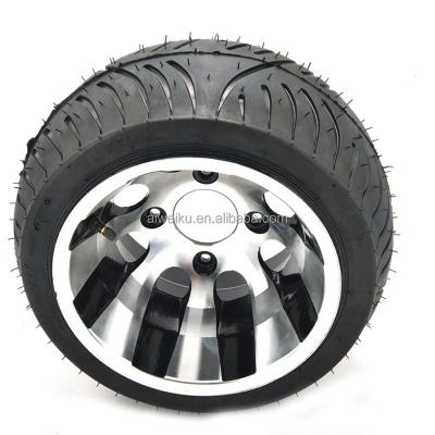 China Rubber+alloy GOKART KARTING ATV UTV Buggy 205/30-10 Go Kart Karting Motorcycle Wheel Rim With Tubeless Tire Tire for sale