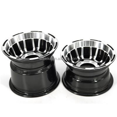 China Aluminum Alloy 8 Inch ATV Parts Front And Rear Wheel Hub 4 Off-road Kart Wheel Aluminum Rims for sale