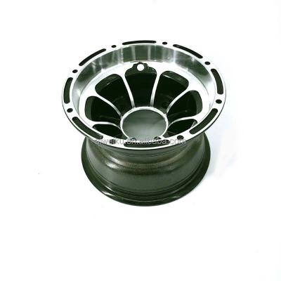 China 8 Inch Wheels Aluminum Alloy Wheel Hub Rims Fit For Tubeless Tire 19X7-8 Monkey Bike Atv Four Wheel Motorcycle for sale