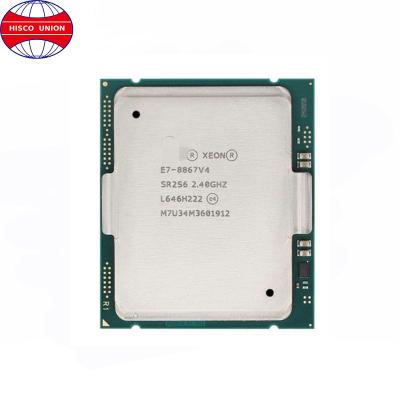 China Server E7-8867V4 2.4 GHz 18 Core 36 Threads 45 MB Cache LGA2011 Socket Server CPU Processor 8867V4 for sale