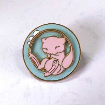 China Other Custom Spinning High Quality Hard Enamel Pin Custom Enamel Pin Copper Metal Lapel Pin for sale