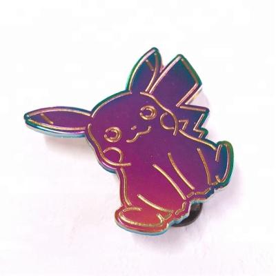 China All Plating Hot Enamel Rainbow Plating Metal Pin Ensure Quality Custom Enamel Pin Metal for sale